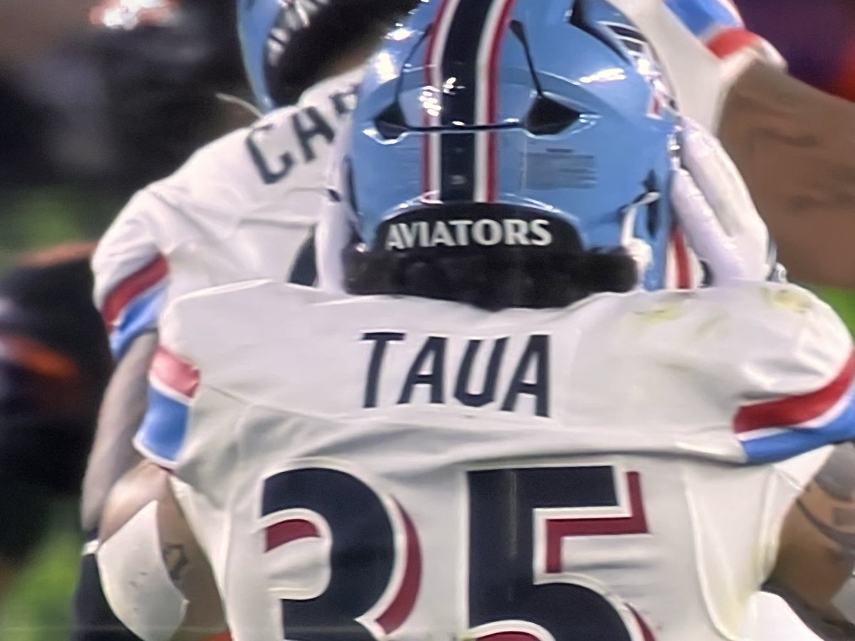 Former <a href="/NevadaFootball/">Nevada Football</a> RB Toa Taua is starting RB for <a href="/UFLAviators/">Columbus Aviators</a>. He led UFL last year in rushing TDs
