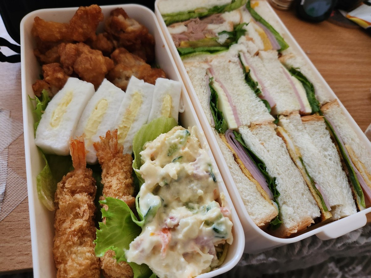 すごい弁当が出来た