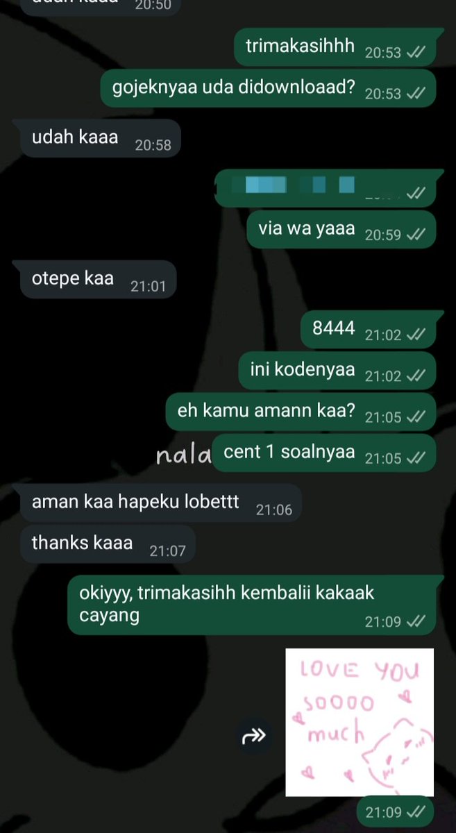 testi nokos; nomor kosong nala ★ tweet media