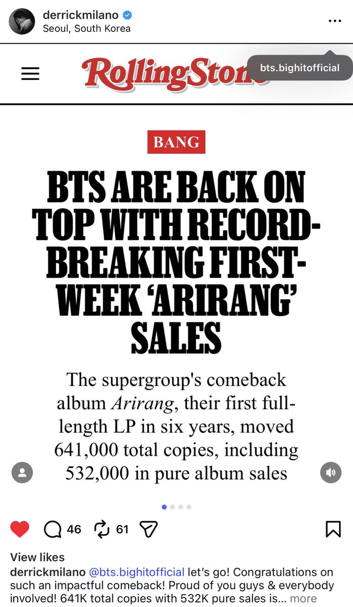 BTS Charts News tweet media