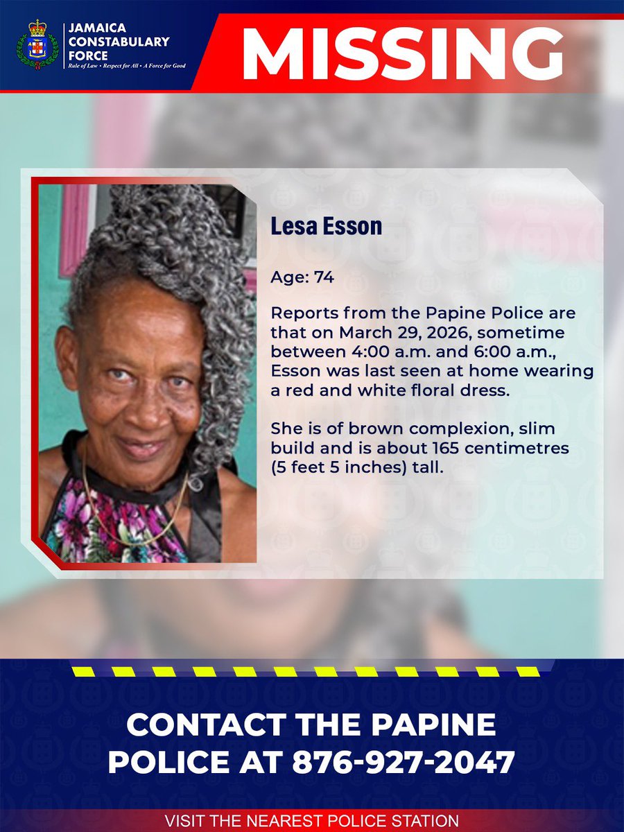 Jamaica Constabulary Force tweet media