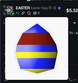 FakuCrypto's tweet photo. TESIS NUEVA DENTRO DE POCO ES PASCUAS, SEMANA SANTA, pascuas es una de las tradiciones mas festejadas en todo el mundo y que es lo que mas espera la gente en esta festividad?, exacto un huevo de pascua, el precio esta infra valorado yo la veo migrando para pascuas, DYOR 
H5KRVD2oC1AEyo1ZfokKPgyCxaJXtScGHrCRJ1qWbAZ