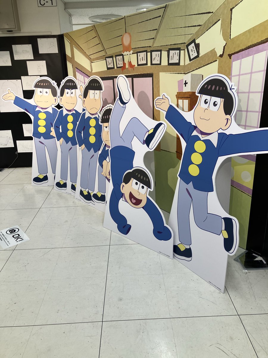 🌸🌸🌸🌸🌸🌸🌸🌸🌸🌸
　#おそ松さん 10周年記念
　#大松の市 5日目開催です🙌
🌸🌸🌸🌸🌸🌸🌸🌸🌸🌸

本日も10時から東武百貨店 池袋店で大松の市オープンします🎉
お近くに来た際にはお立ち寄りください