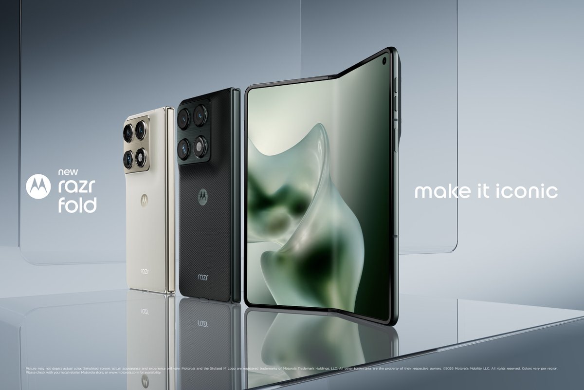 luxurylifestyle's tweet image. Motorola unveils new flagship devices and AI-powered innovation at Lenovo Tech World 2026 luxurylifestyle.com/headlines/moto… #cellphone #smartphone #tablets #technology