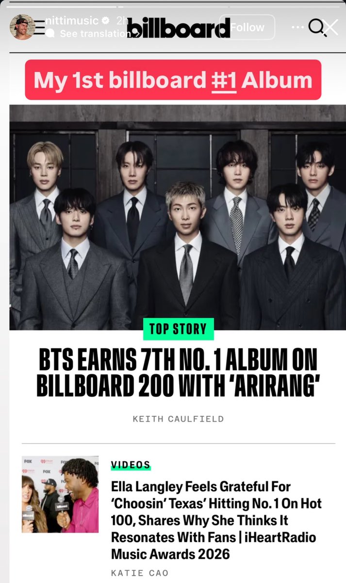 BTS Charts News tweet media