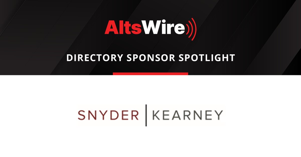 AltsWire's tweet image. 𝗦𝗻𝘆𝗱𝗲𝗿 𝗞𝗲𝗮𝗿𝗻𝗲𝘆 𝗶𝘀 𝘁𝗵𝗶𝘀 𝘄𝗲𝗲𝗸’𝘀 𝗔𝗹𝘁𝘀𝗪𝗶𝗿𝗲 𝗗𝗶𝗿𝗲𝗰𝘁𝗼𝗿𝘆 𝗦𝗽𝗼𝗻𝘀𝗼𝗿 𝗦𝗽𝗼𝘁𝗹𝗶𝗴𝗵𝘁. altswire.com/directory/snyd…

#AltsWire #DueDiligence #AlternativeInvestments  #RIAs #BrokerDealers  #RealAssets #InvestmentResearch #FinancialServices