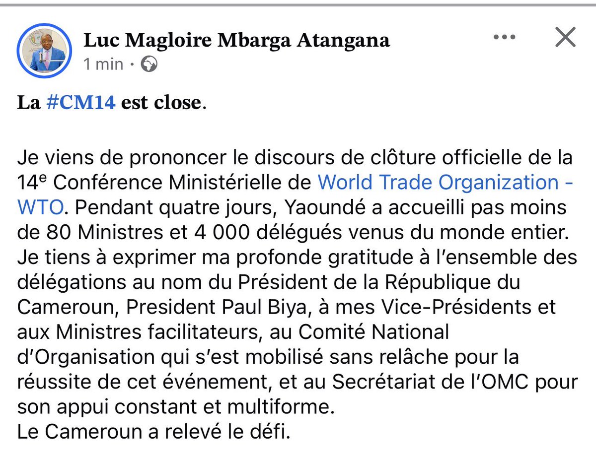 MBARGA ATANGANA LUC MAGLOIRE tweet media