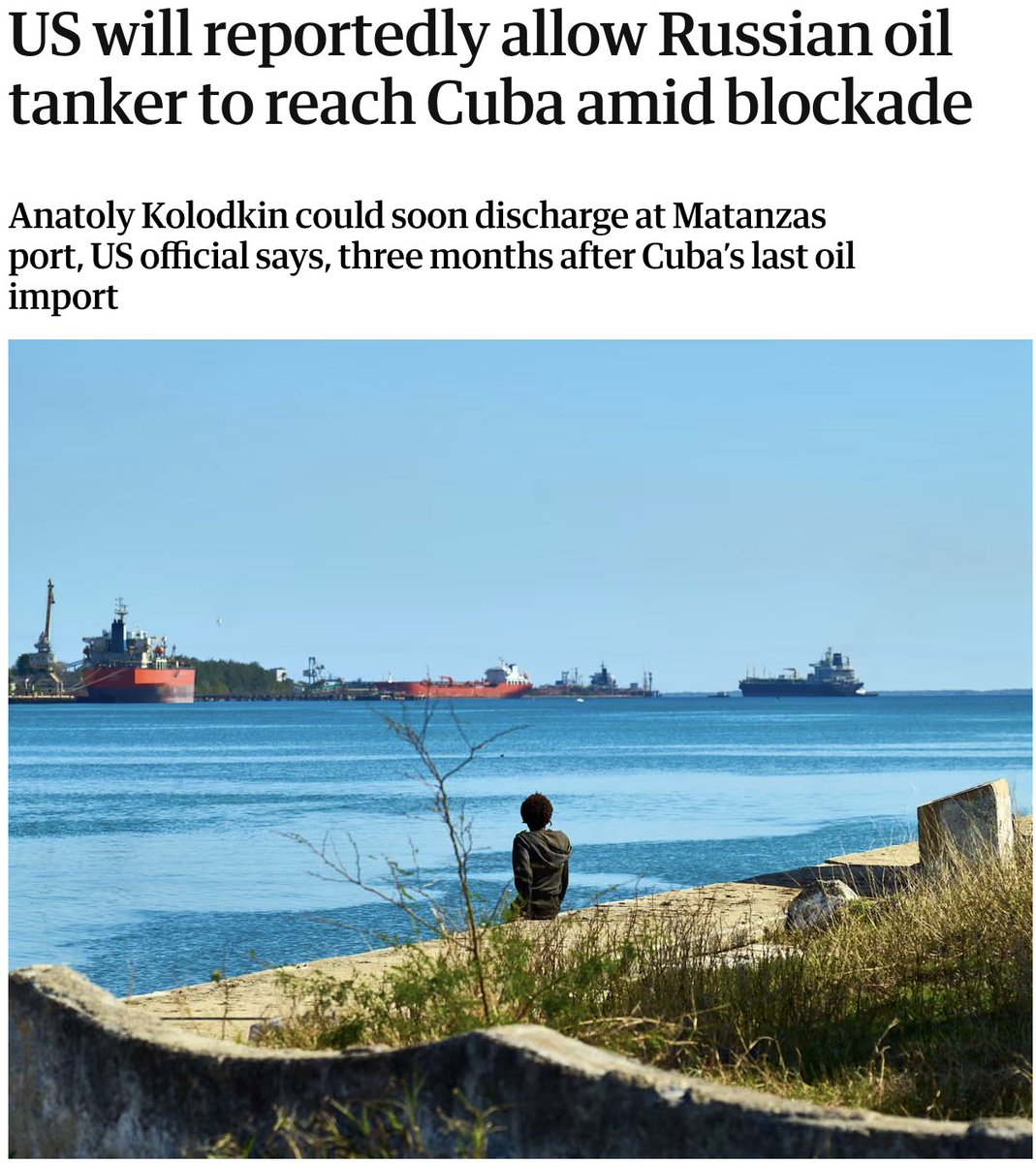 midobecker_1's tweet image. Why does this make sense?
Because #TrumpIsARussianAsset (prove me wrong), desperately trying to save his daddy, Putin. 
@POTUS forbid #Venezuela from sending oil to #Cuba. #Mexico said they would do  it and suddenly they went quiet. He got pressure from us, but russia can't.