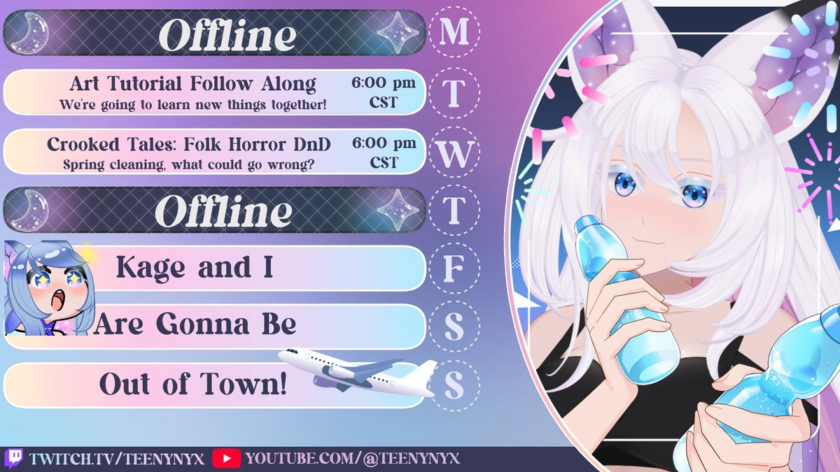 TeenyNyx | Moon Fox VTuber | VLysium tweet media
