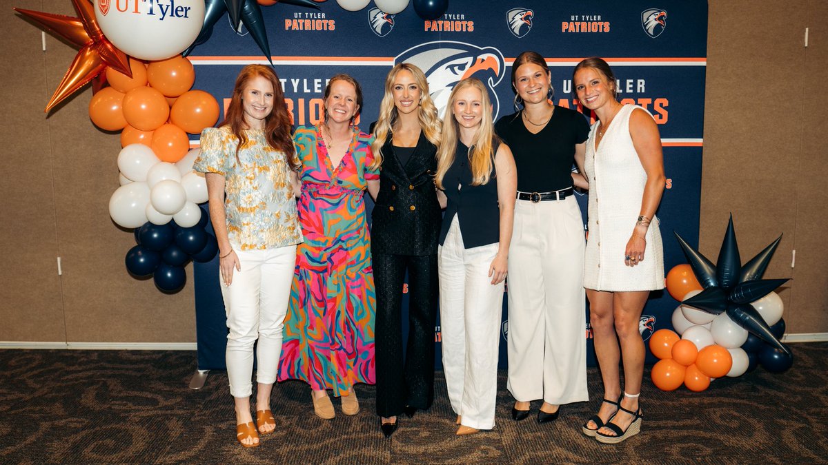 soccerpatriots's tweet photo. What a weekend celebrating Brittany Mahomes being inducted into The UT Tyler Hall of Fame. Not only was Brittany and amazing goal scorer and player, went on to play pro in Iceland and now using her platform to elevate women’s soccer world wide. https://t.co/znmUfvLRVI