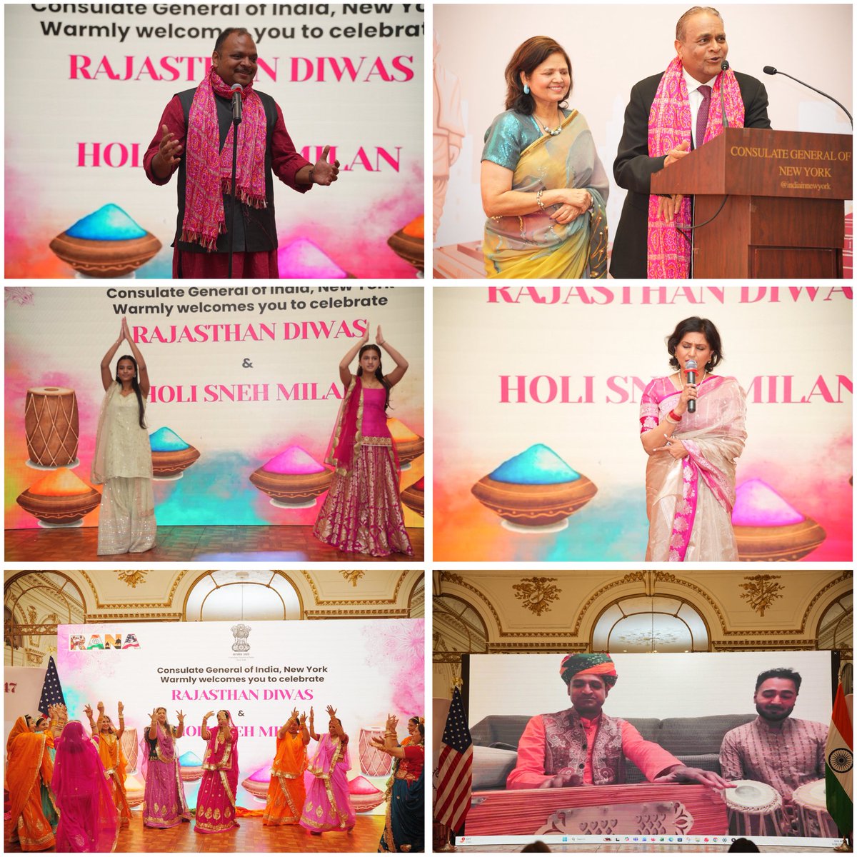 India in New York tweet media