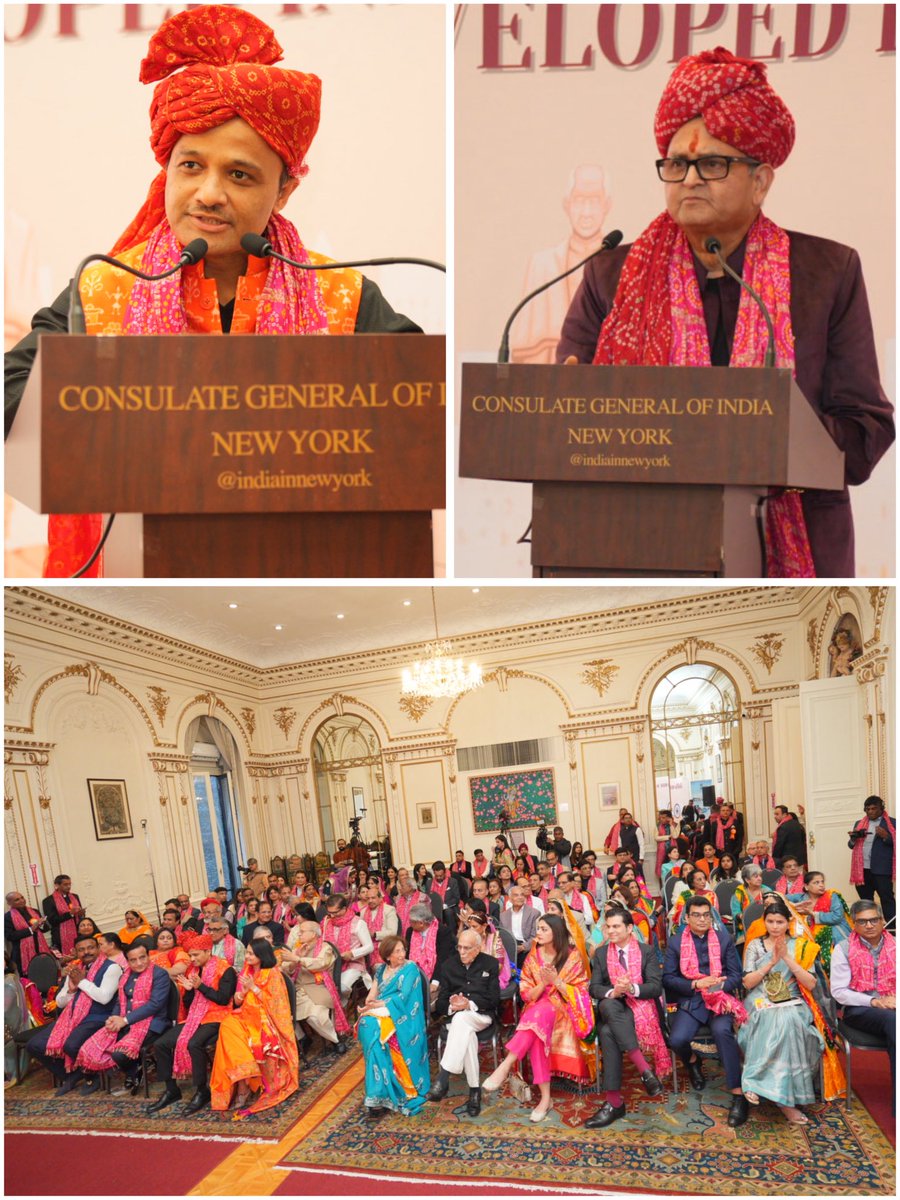 India in New York tweet media