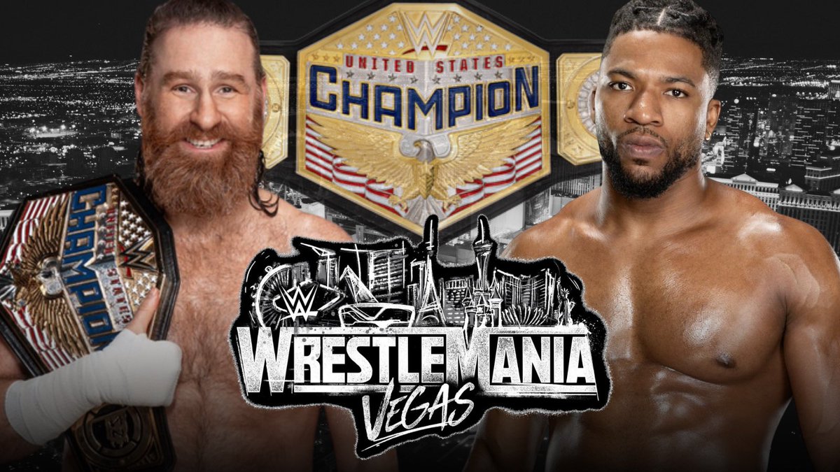 WrestleBuzzz's tweet image. What’s the #USTitle match you want to see at #WrestleMania??