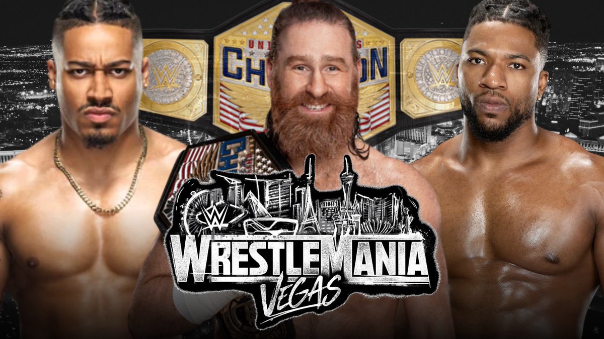 WrestleBuzzz's tweet image. What’s the #USTitle match you want to see at #WrestleMania??