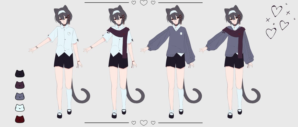 Heyo~
Lana's casual outfit! (´▽`ʃ♡ƪ)

I'm a cute kitty, aren't I~?