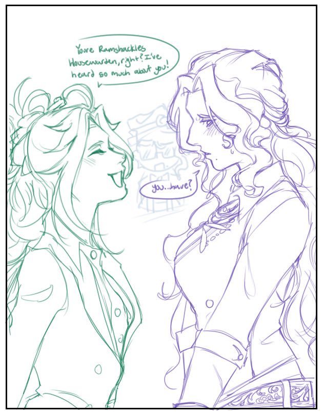 Rose and Rielles first meeting