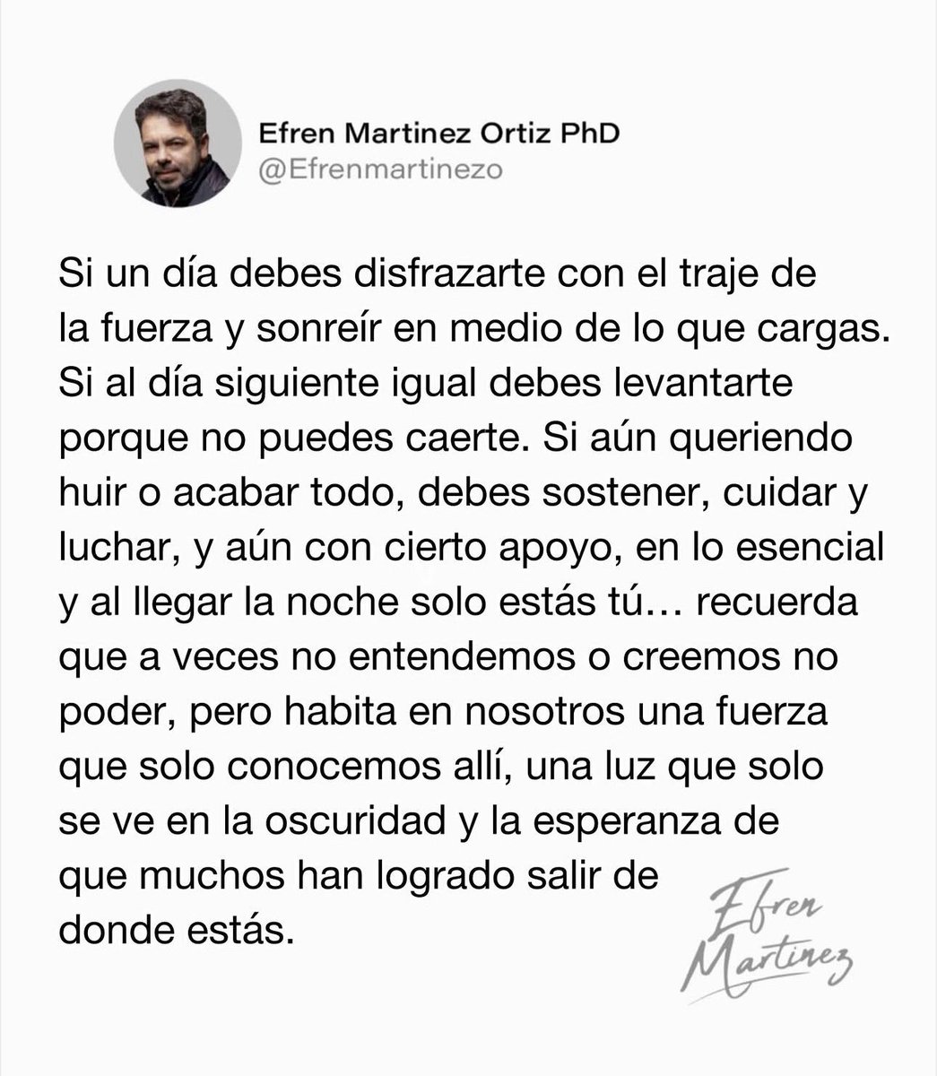 CamilaGarzonB's tweet photo. Habita en nosotros una fuerza que solo conocemos en la dificultad, una luz que solo se ve en la oscuridad..🙏🏻✨ Dios no se muda! https://t.co/Tns4vQpspv