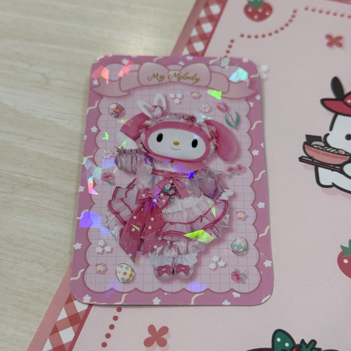 ___OommL's tweet photo. サンリオ ピューロ モーニング 特典 トレカ 交換

【譲】 マイメロディ マイメロ
【求】 シナモロール シナモン

本日ピューロランド内で交換希望です。
交換可能な方はご連絡お願いいたします。

#ピューロ交換 #サンリオ交換 https://t.co/PvNQ4GL3aq