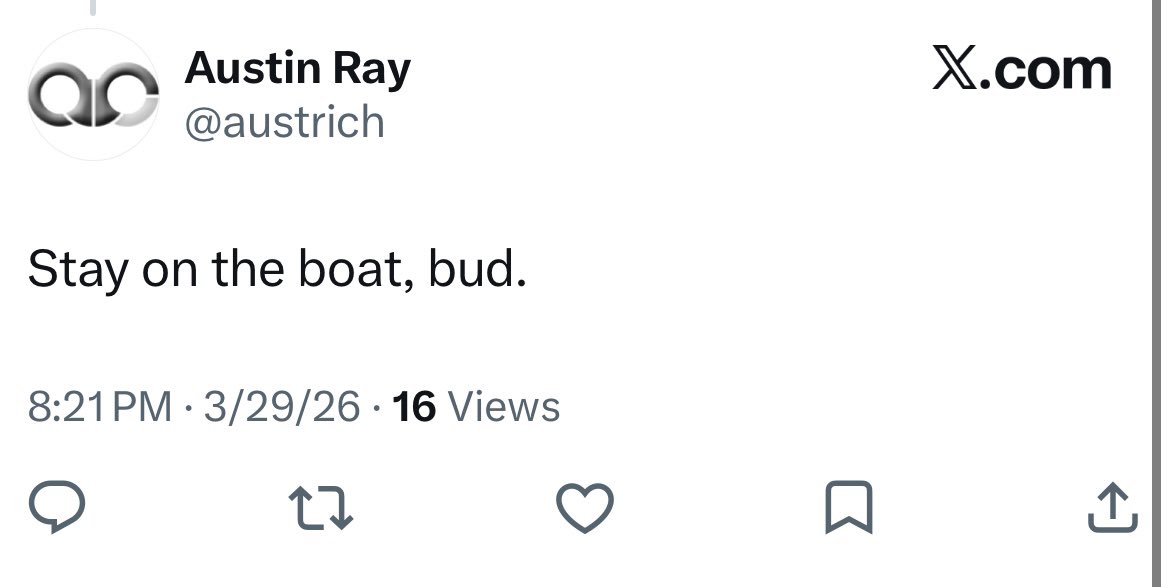 Tony on the boat tweet media