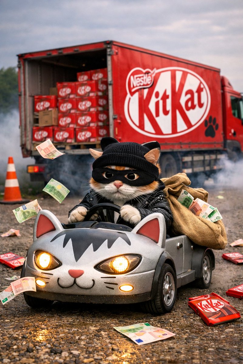 affync's tweet photo. The truck and chocolate are still missing. https://t.co/IGO37uDC3K