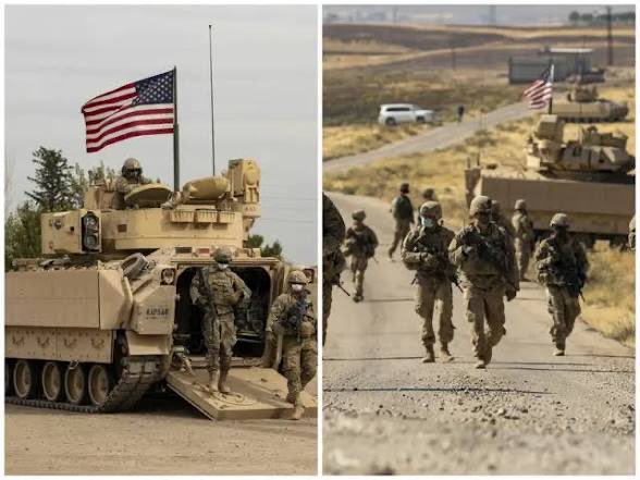 The arrival of 2,500 Marines and another 2,500 sailors is keeping the number of American troops in the Mideast region at over 50,000 — roughly 10,000 more than usual — as President Trump decides on his next step in his month-old war in Iran.