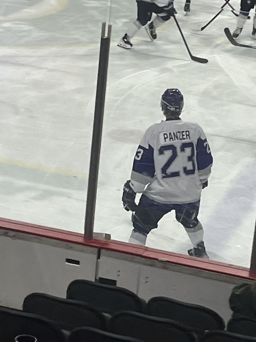 panzer_jeff's tweet photo. Pretty exciting weekend!  Got to watch Jace play in his 1st USHL game!  To say we are proud parents is an understatement!  So proud of this young man and all he continues to do! https://t.co/H5bV2nyKPi