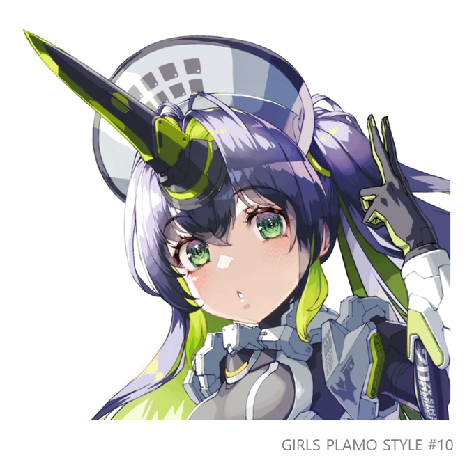 本日発売の「ガールズプラモスタイル#10」に暴食の魔王さまを描かせていただきました～。ぜひ! 