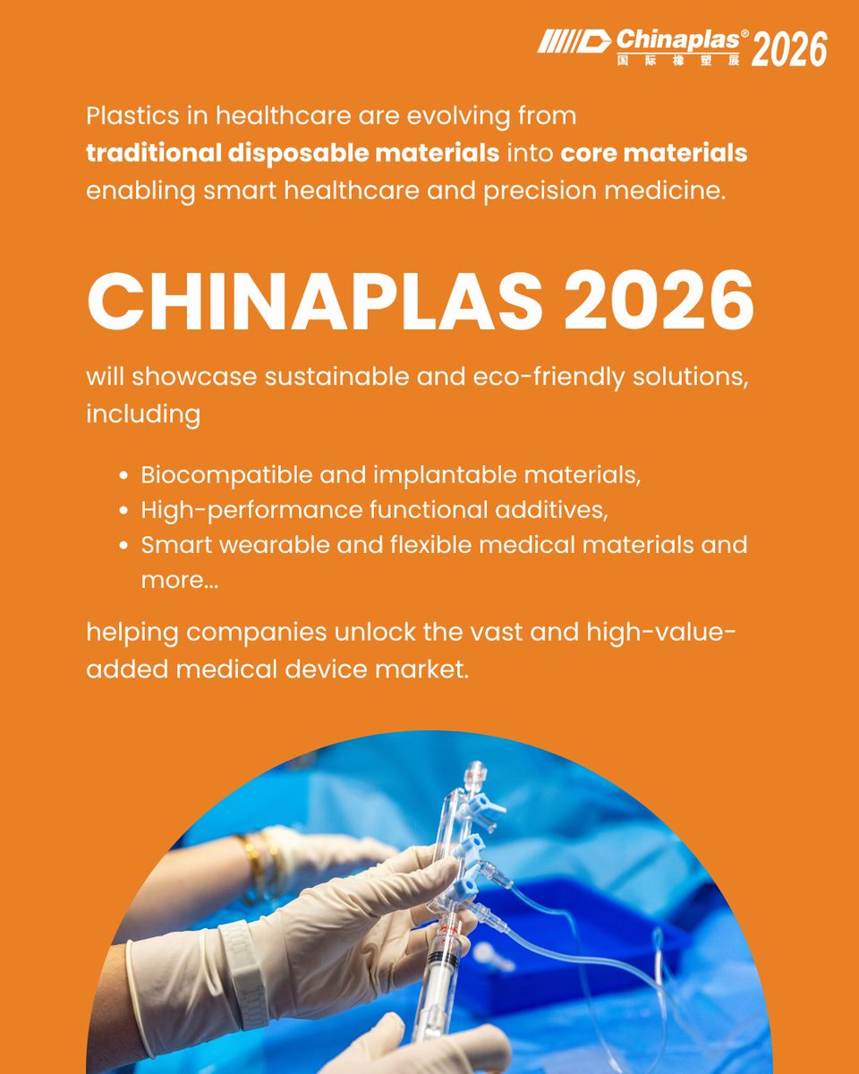 CHINAPLAS 2026 tweet media