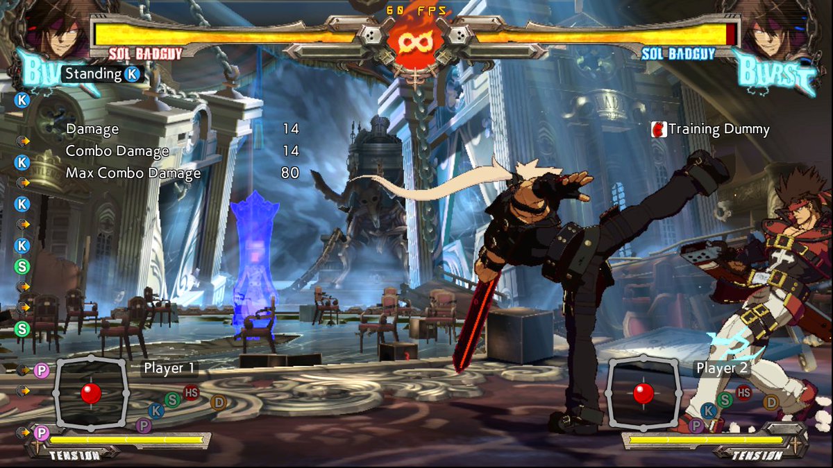 This hitstun animation kinda looks like he dodged