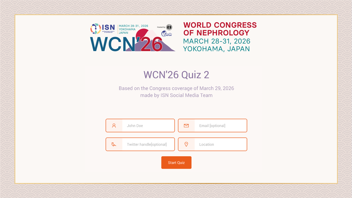 World Congress of Nephrology tweet media