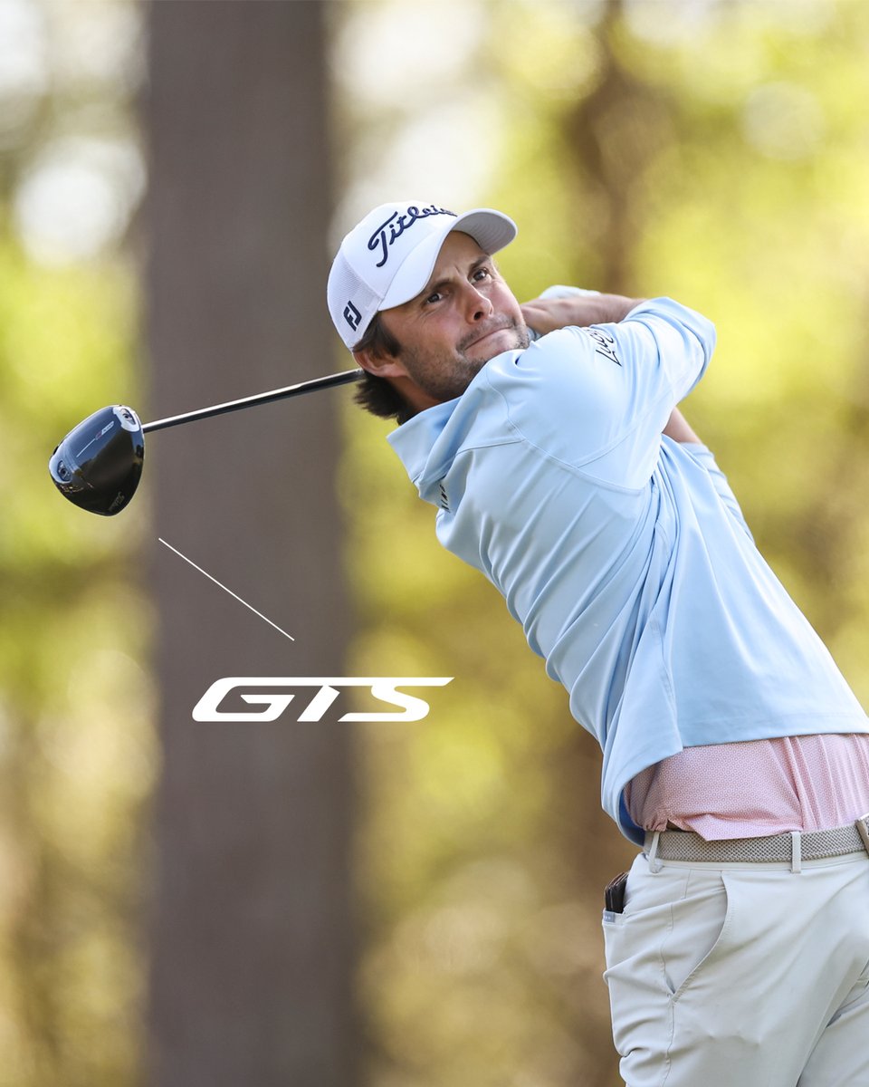 Titleist's tweet photo. Breaking through with GTS. 

Davis Lamb captures his first Korn Ferry Tour title at the @ClubCarChamp with his Pro V1 and a setup that included his NEW GTS2 driver, T100 irons, NEW SM11 @VokeyWedges and @ScottyCameron gamer. 👌 https://t.co/OV9RvHGhMT