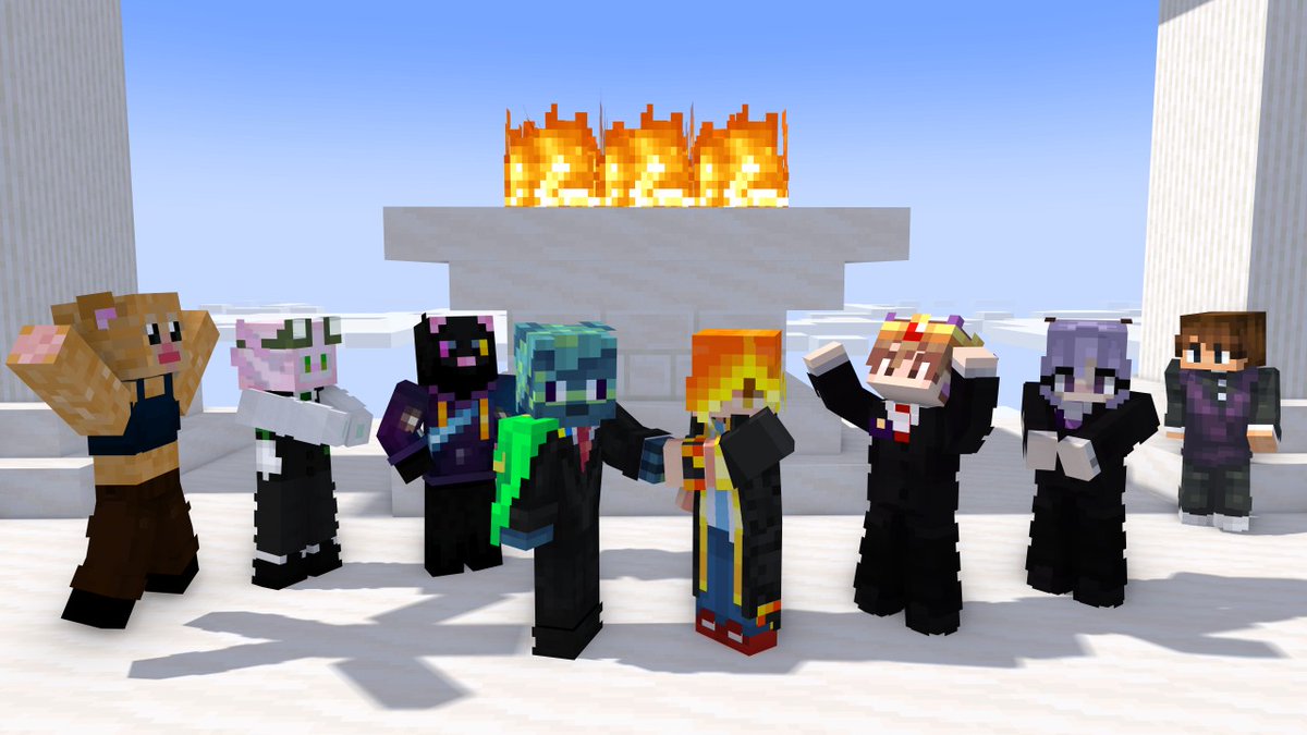 We are very happy to announce our partnership with the Minecraft mini-event studio, Fire Experiences! We will be present during the production of the seventh edition of Minecraft Un Survi Express! also providing international spots for English-speaking and Brazilian participants!