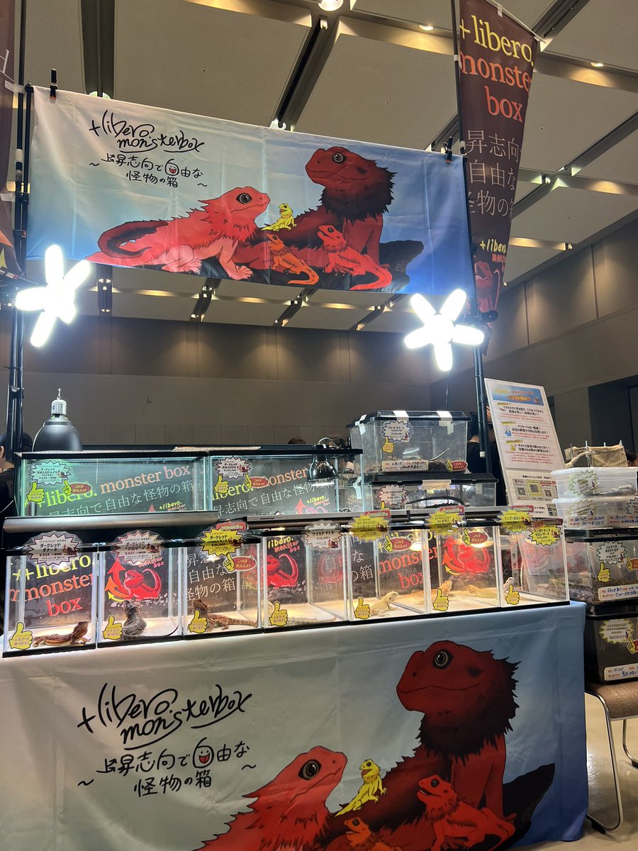 【＋libero. monster box】 〜上昇志向で自由な怪物の箱〜 tweet media