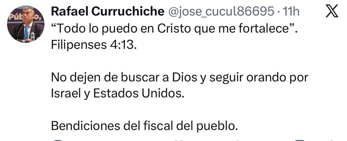 Juan Francisco Sandoval tweet media