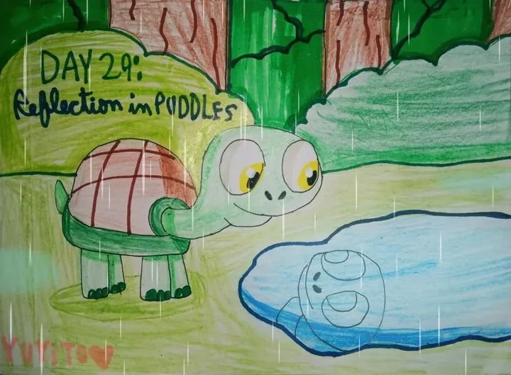 suckaysuamigos's tweet image. Marchrain day 29: reflection in puddles
☆
☆
☆
💗🧸tags💗🧸
#artwork #drawing #misc #rain #day29 #sketchtbook #marchrain #reflectioninpuddles #artpost #arttag
