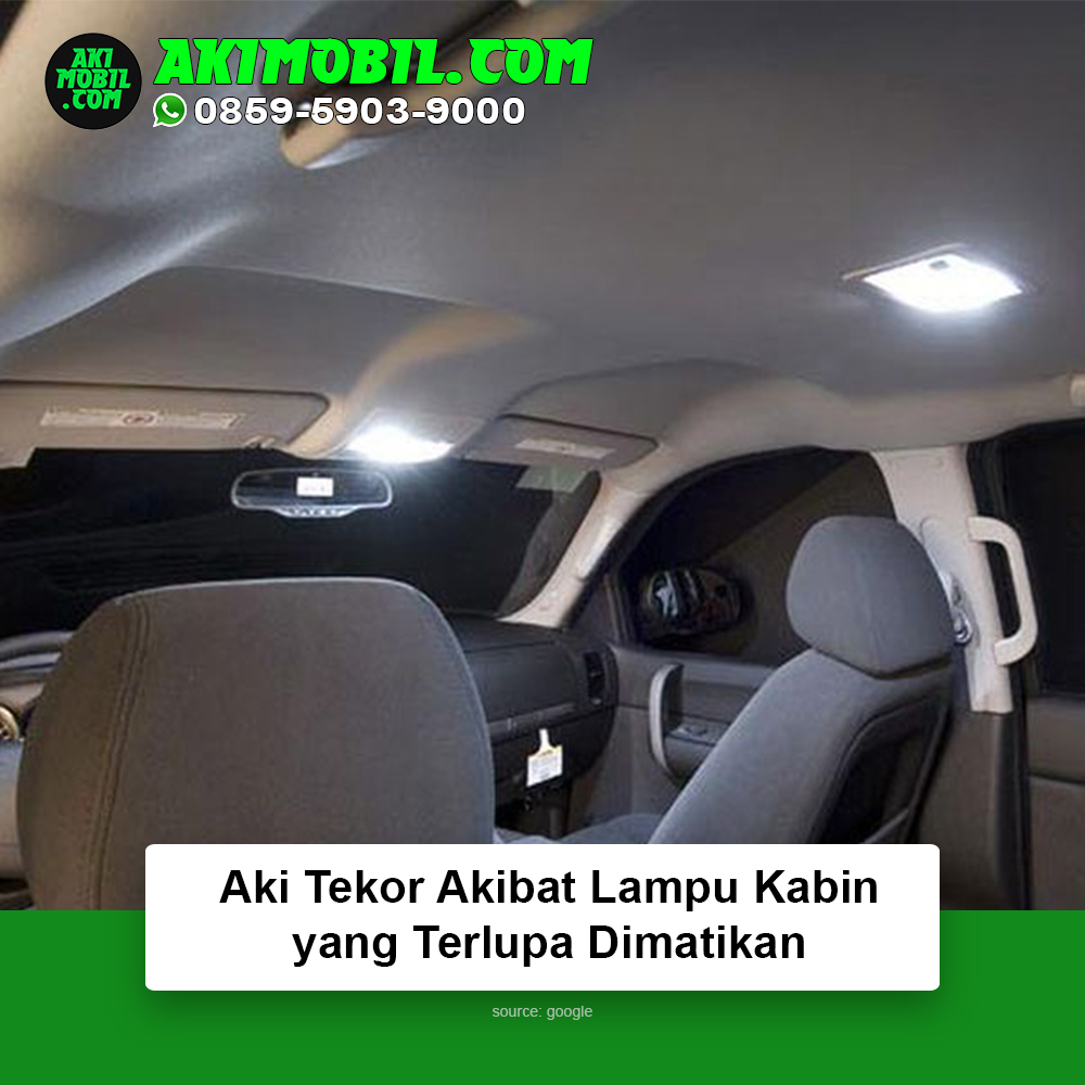 tokoakimobil's tweet image. Lupa mematikan lampu kabin adalah penyebab umum aki tekor. Arus listrik tetap mengalir meski mesin mati, sehingga energi terkuras tanpa disadari. Pastikan selalu cek sebelum meninggalkan kendaraan.

#AkiTekor #TipsMobil #CekKendaraan #LampuKabin #Otomotif