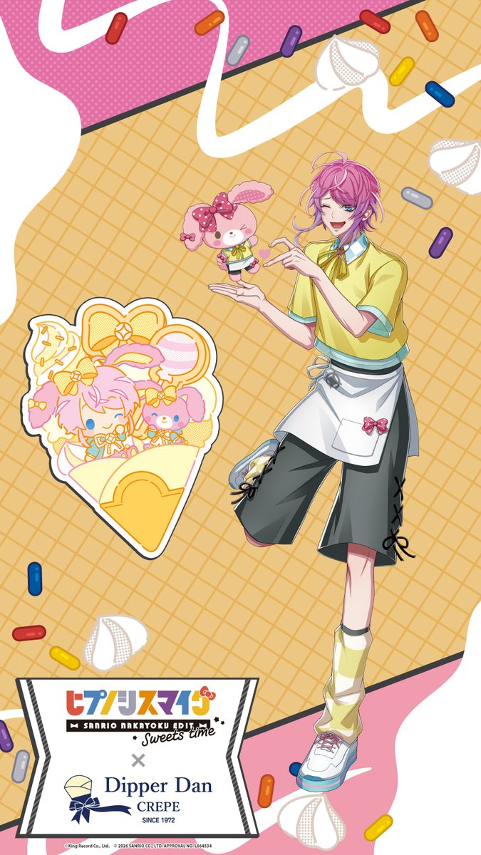 🎤#ヒプノシスマイク SANRIO NAKAYOKU EDIT Sweets time🎤 新規コラボ