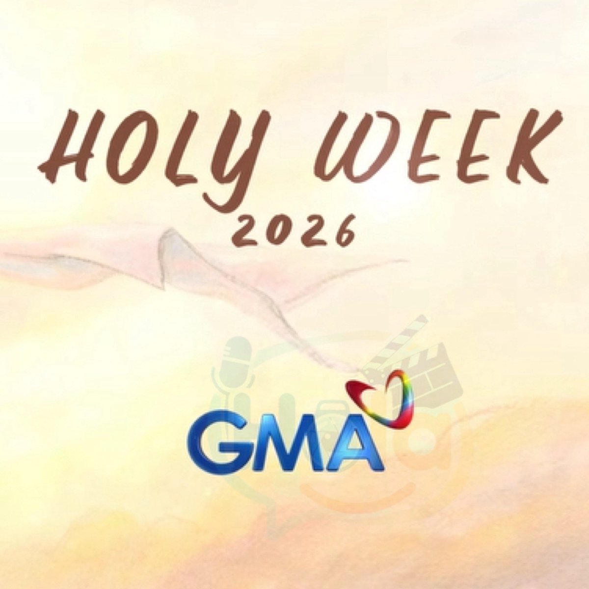 holaphofficial's tweet image. TV GUIDE | GMA #HolyWeek2026 schedule on Maundy Thursday (April 2), Good Friday (April 3), and Black Saturday (April 4).