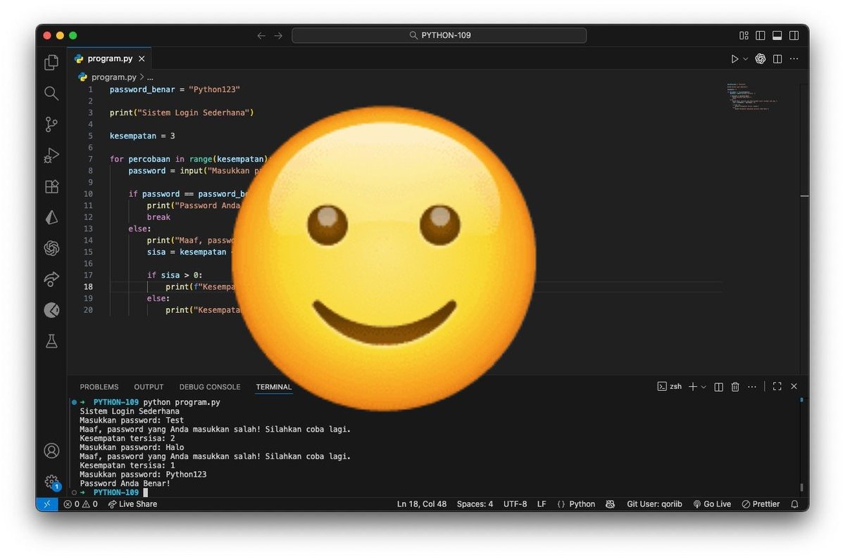Marii kaa yg need joki coding Python, C++, Java, atau pakai bahasa program lain, bisa ku bantu ya kakaa, marii order joki tugas ku ke wa di bio saja kaaa

#zonauang #zonajoki #zonaba #zonajajan