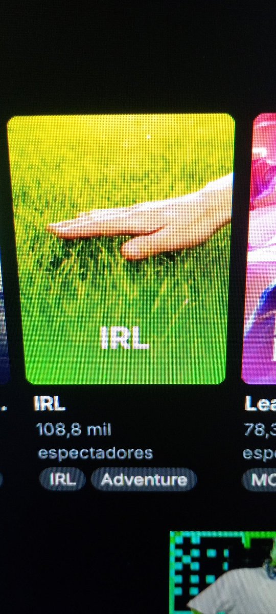 MishiVT's tweet photo. JAJAJA por qué el IRL de Kick tiene una mano tocando pasto XDXD https://t.co/FRV1PLSrAs