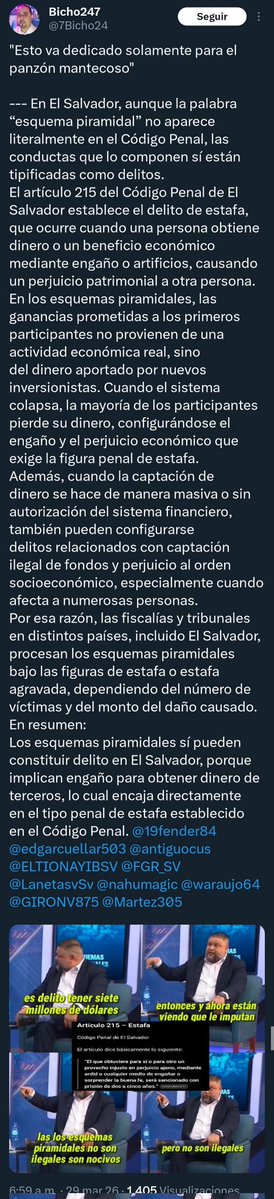 EL POLITICO SV. tweet media