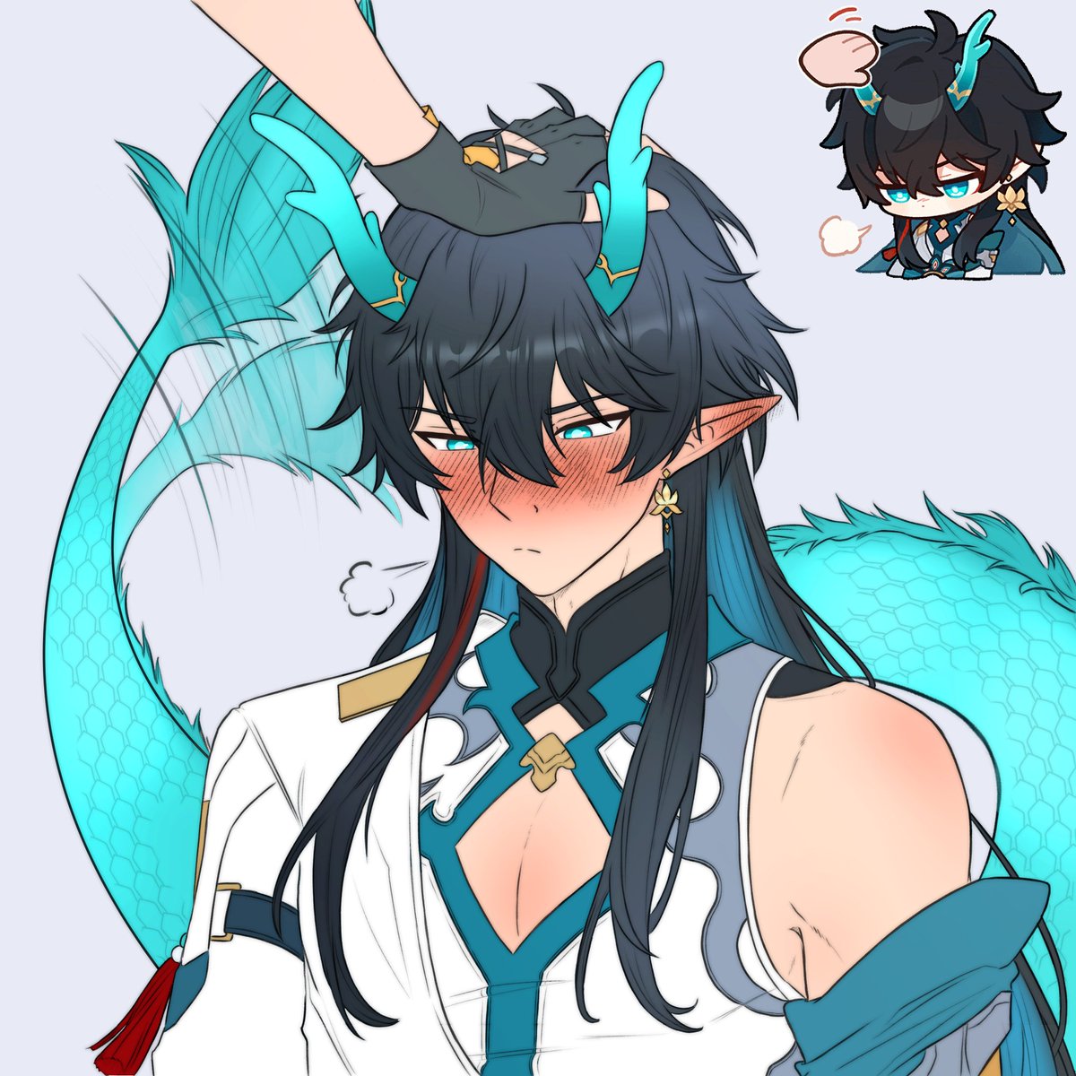 Dan Heng commission that I enjoyed very much 🫰