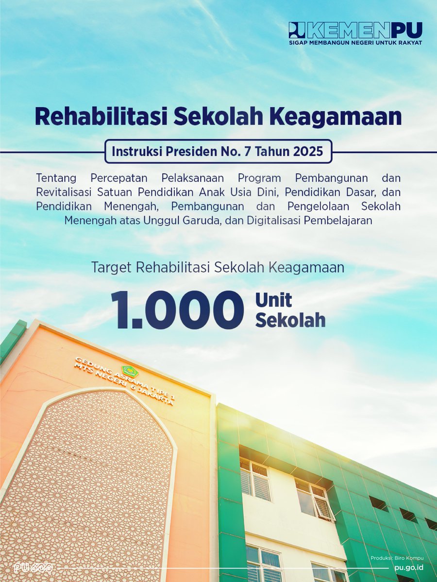 Kementerian PU tweet media