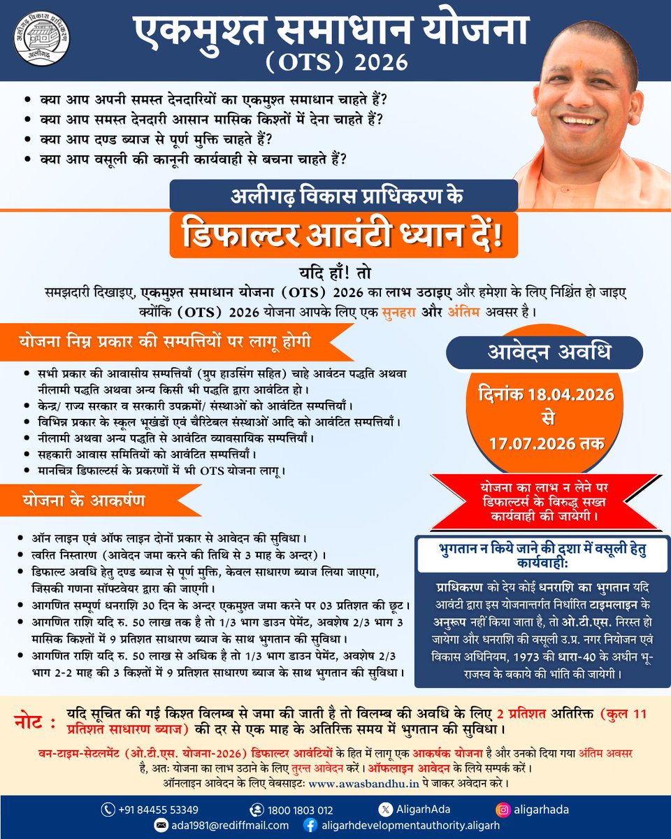 ALIGARH DEVELOPMENT AUTHORITY ALIGARH tweet media