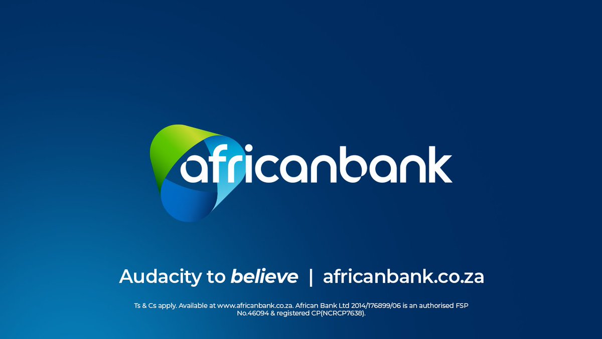 AfricanBank's tweet image. Ts &amp;amp; Cs apply.

#AfricanBank #AudacityToBelieve