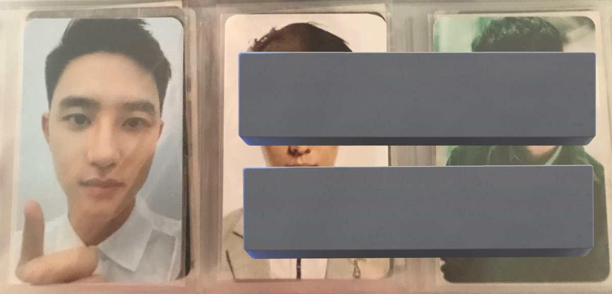 sell_patreon's tweet photo. WTS/LFB EXO KYUNGSOO, SEHUN PHOTOCARDS

✨ ₱100 each (album/non album pc)

The camera of my phone has cracked hence the quality of the picture. DM to buy

#exo #kyungsoo #sehun https://t.co/BvFt0LFP3e