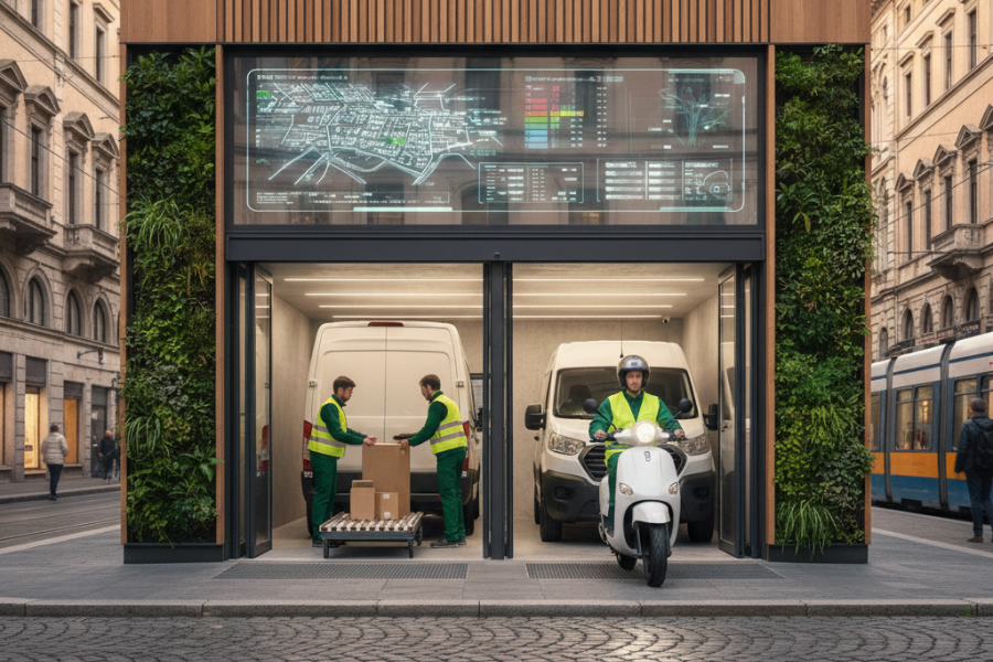 CityLogin_es's tweet photo. 📦¿Qué tipos de #hubs existen y cómo transforman las ciudades y la cadena de suministro?
➖ Hubs de consolidación
➖ #Microhubs urbanos
➖ #Darkstores
➖ Puntos de conveniencia
👁️🗨️ Conoce todos los detalles sobre cómo operan estas infraestructuras 👉 https://t.co/MVkD5mswSS https://t.co/YdyTqeOWOs