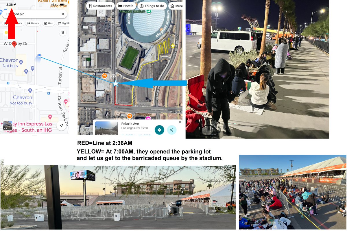nascar20guy's tweet photo. @MoonieJoonieee For PTD-LV day 3 in '22, we got in merch line at 2:36am. Line was already LONG!  I'm not sure when they actually started selling but we got to the front around 9:30am and a lot of stuff was sold out already.  Never again says this dad of an Army-LOL https://t.co/lrn9FwDvmT