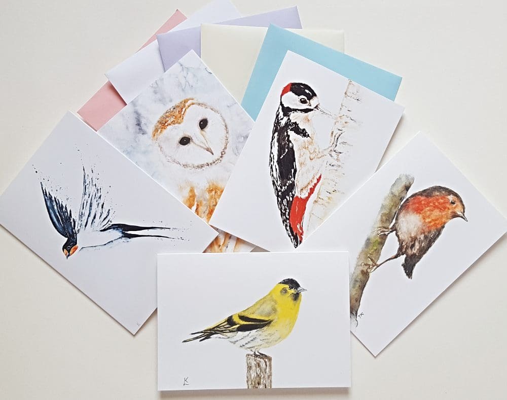 kblacey's tweet image. Always have a card to hand whenever you need it with this set of A6 cards featuring my bird artwork 
thebritishcrafthouse.co.uk/product/birds-…
#EarlyBiz #greetings #birds #MHHSBD
