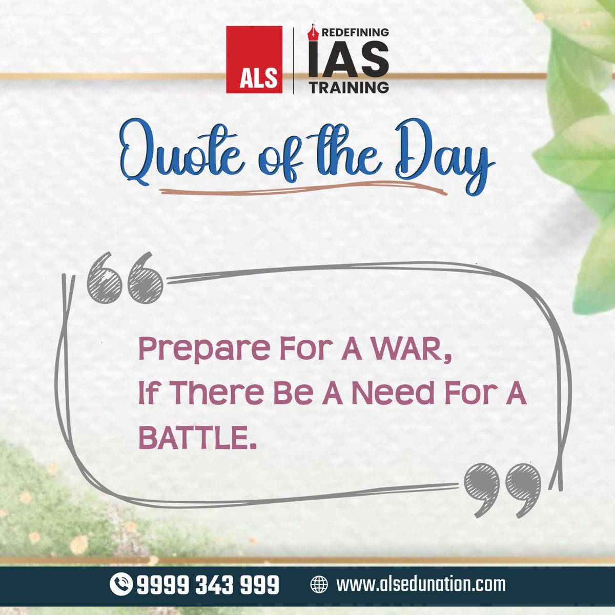 ALS_IAS's tweet image. Let’s draw inspiration from this powerful quote.

#MondayMotivation #MondayQuotes #MotivationMonday #MondayVibes #PositiveMonday #MondayInspiration #UPSCPreparation #upsc #ias #ALSIAS #civilservices